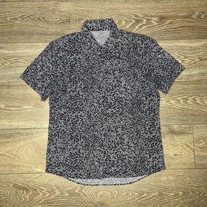 lululemon athletica Black and White Casual Button Down Shirt